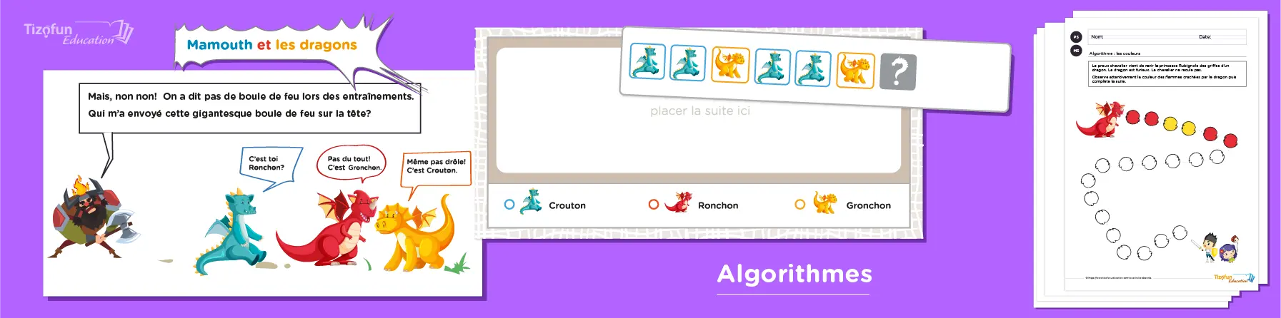Introduction aux algorithmes pour enfants en Moyenne Section : Méthodes et exercices