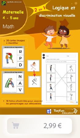 Jeux et activités de discrimination visuelle pour développer l'observation des enfants en Maternelle