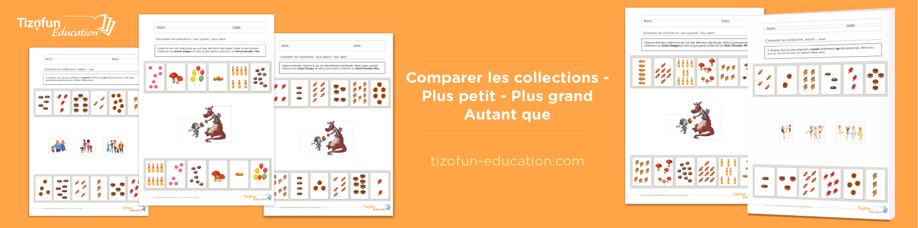 Apprendre les notions de plus grand, plus petit, et égal en maths - introduire la comparaison aux enfants