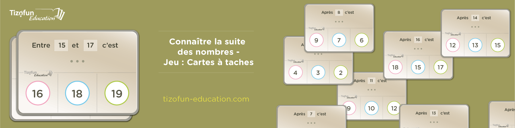 Comprendre la suite des nombres : le nombre qui vient avant après entre