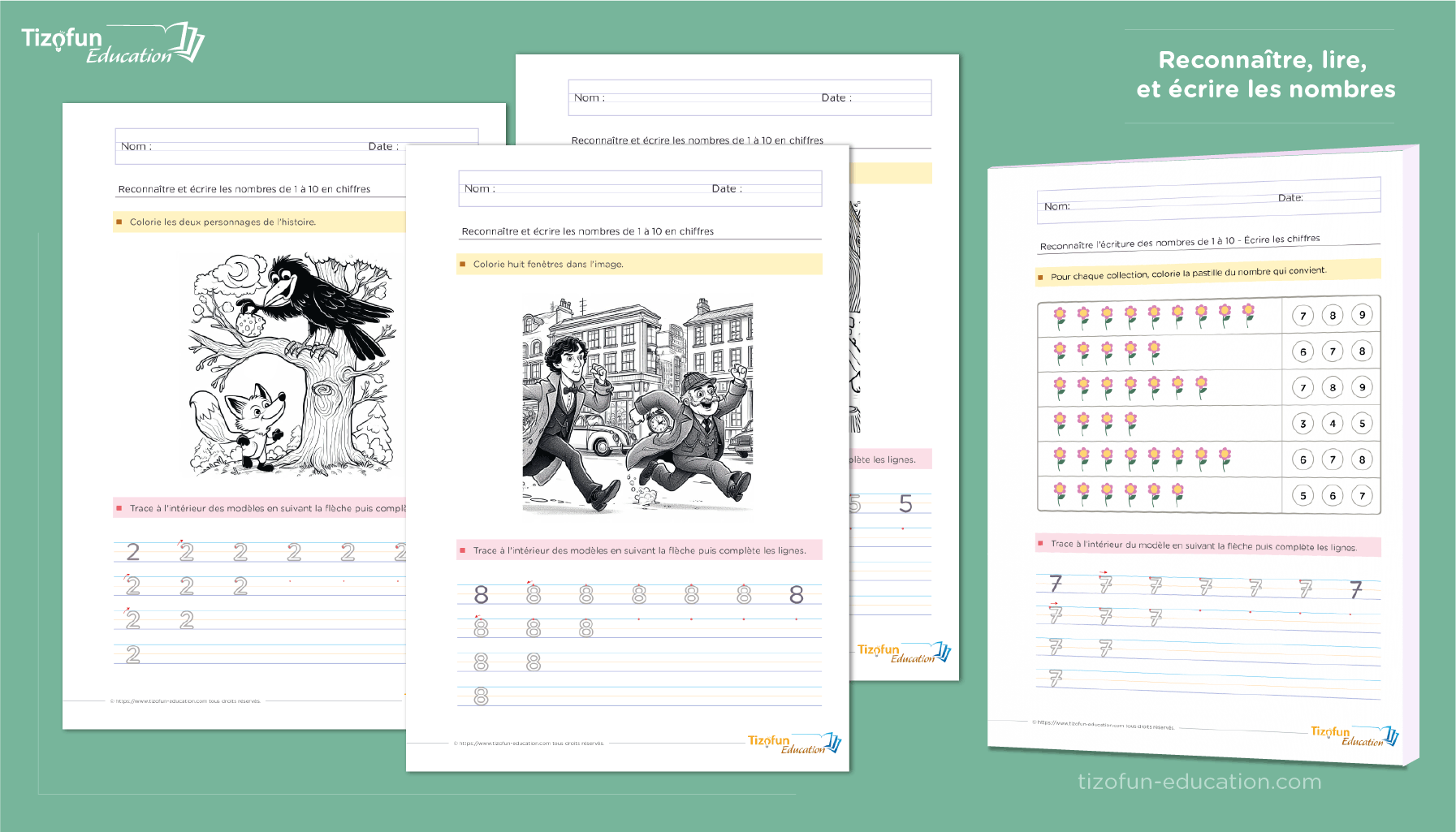 Apprendre à écrire les chiffres en GS : Activités et exercices