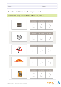 Distinguer les formes géométriques en Maternelle avec des objets du quotidien