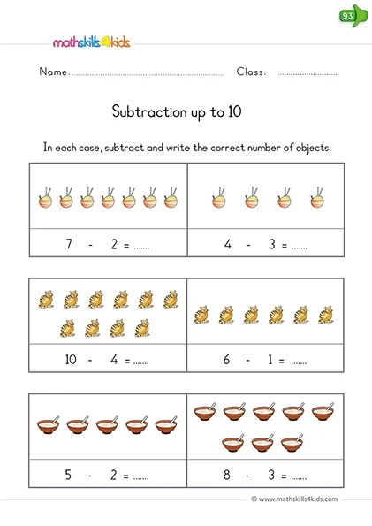 Kindergarten quick witted daily math practices