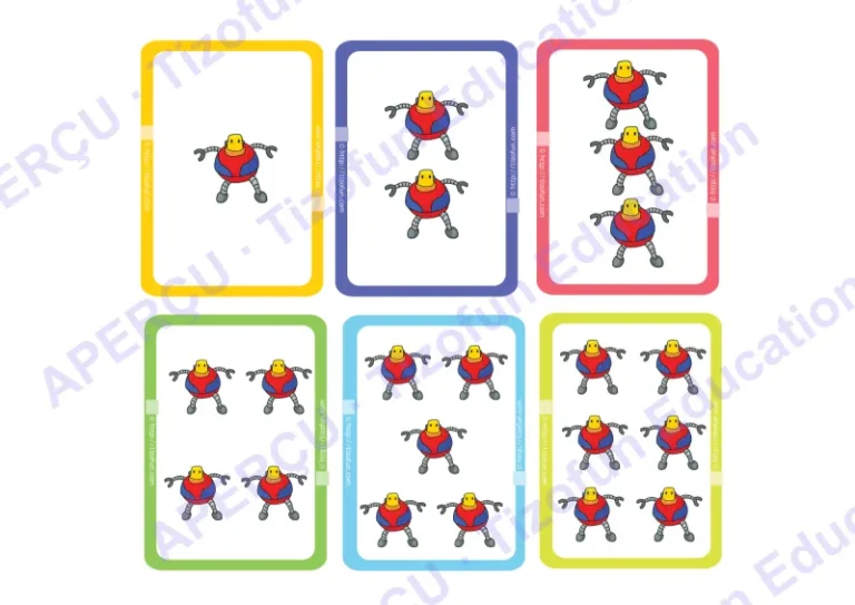 Aperçu 1 — Jeu de cartes pour maîtriser les nombres de 1 à 12