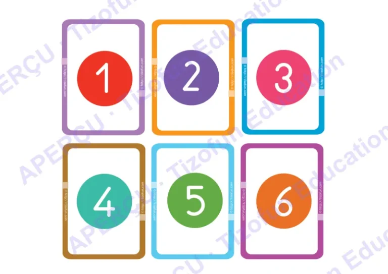 Aperçu 2 — Jeu de cartes pour maîtriser les nombres de 1 à 12
