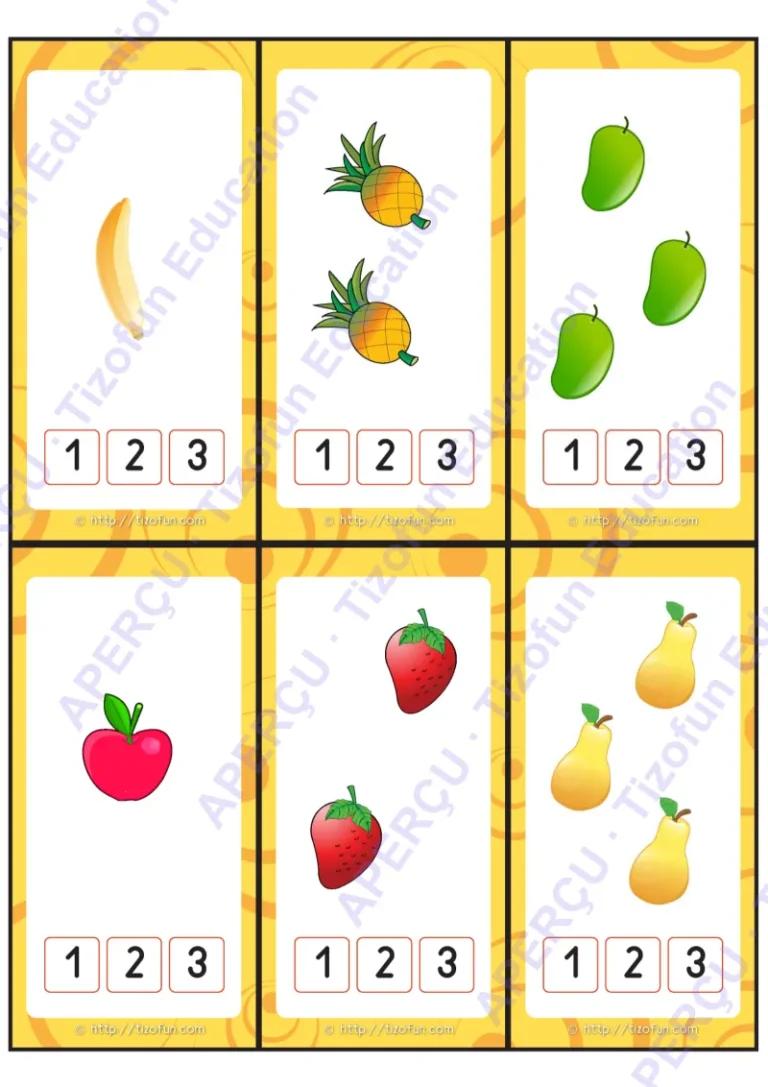 Aperçu 1 — Dénombrement Maternelle jeux | Apprendre à compter PS MS GS