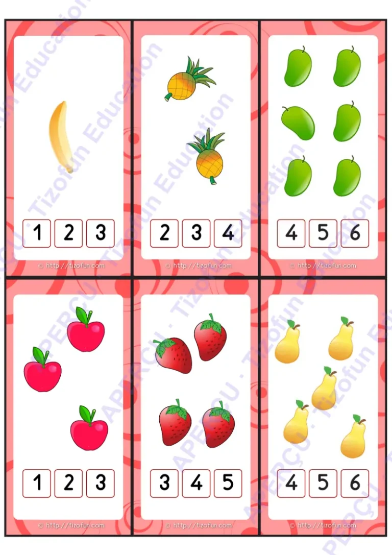 Aperçu 2 — Dénombrement Maternelle jeux | Apprendre à compter PS MS GS