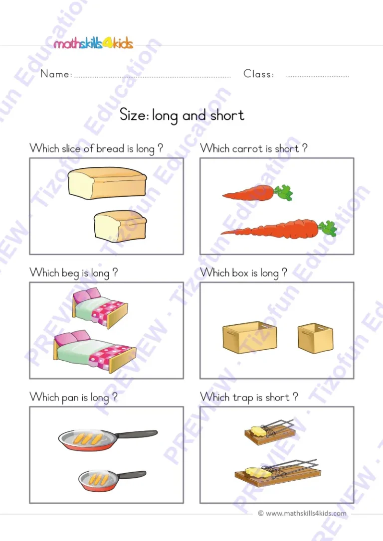 Preview 3 — PreK quick witted daily math practices