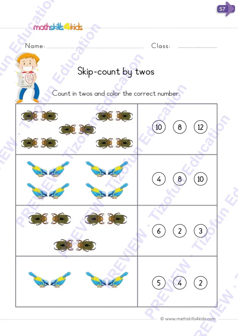 Preview 1 — Kindergarten quick witted daily math practices