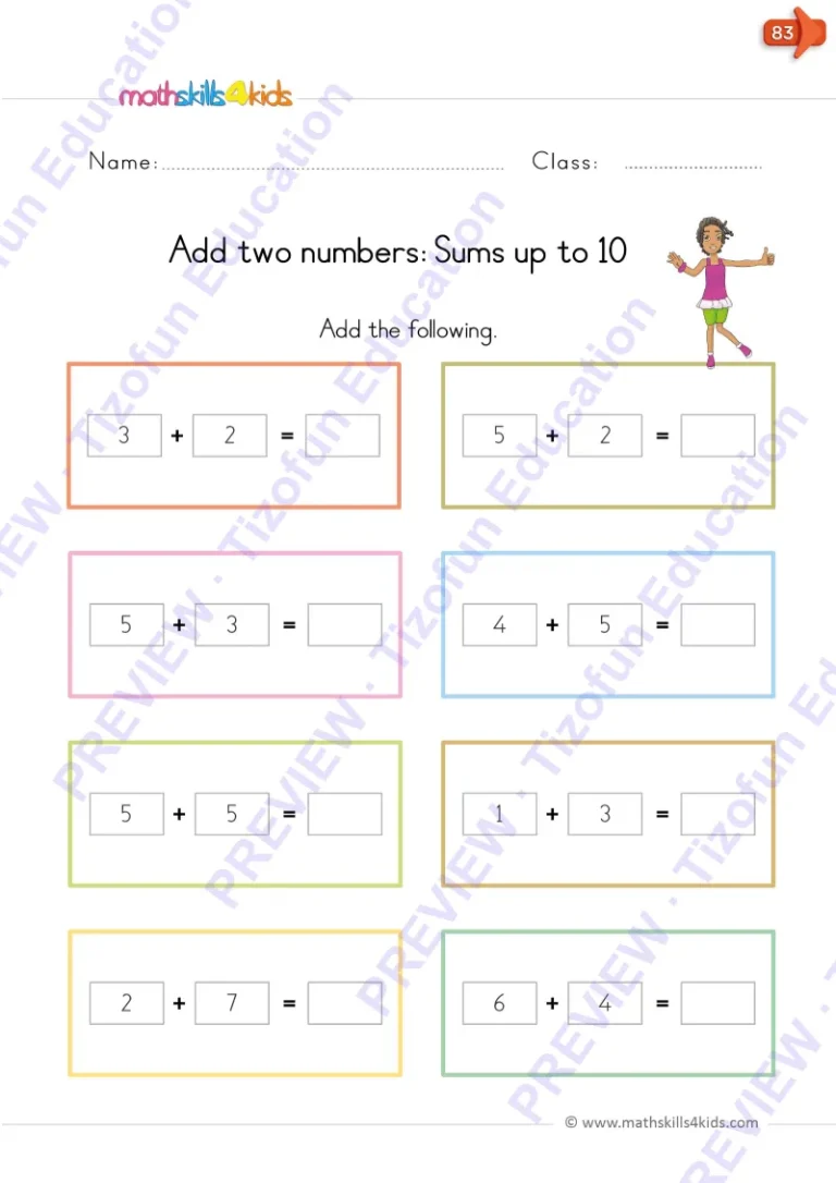 Preview 2 — Kindergarten quick witted daily math practices