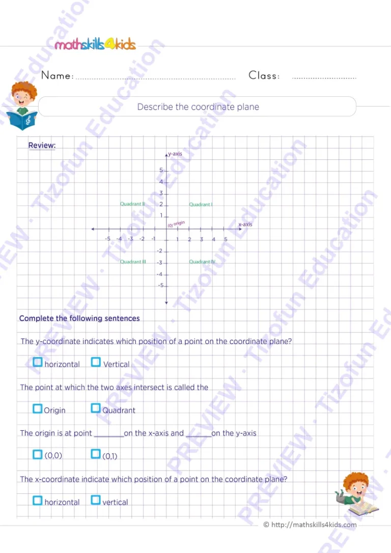 Preview 2 — Grade 5 quick witted daily math practices