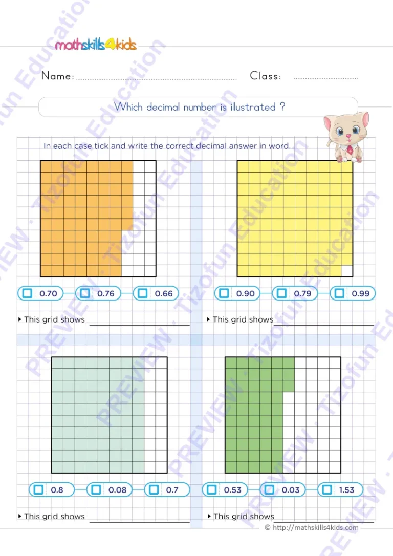 Preview 3 — Grade 5 quick witted daily math practices