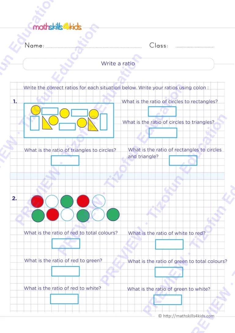 Preview 1 — Grade 6 quick witted daily math practices