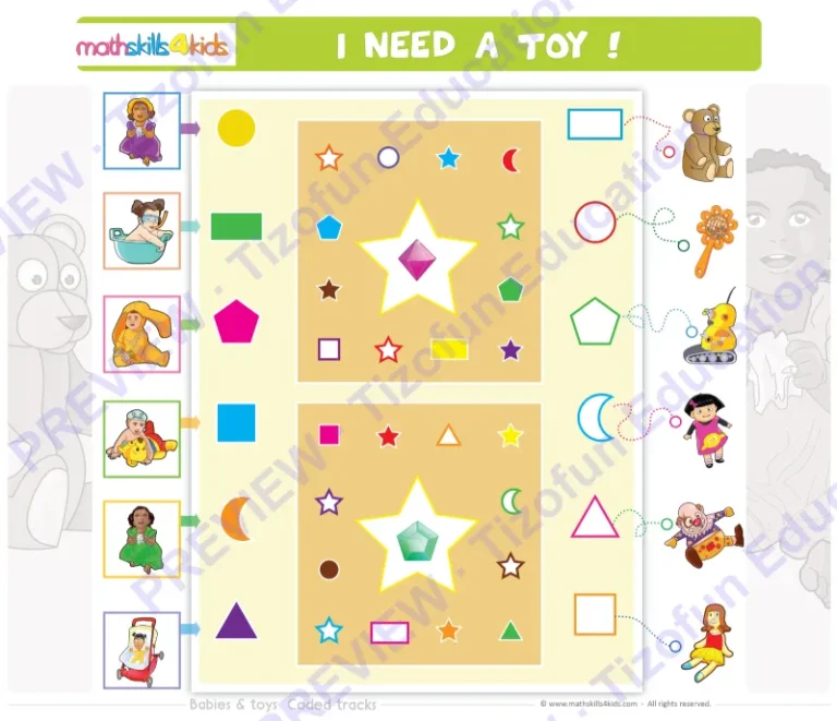 Preview 1 — Babies and Toys Logical Reasoning Game