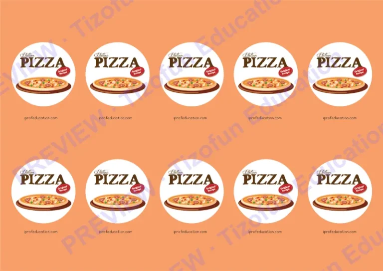 Preview 2 — Pizza Chef's Recipe - Count & Mix the Ingredients