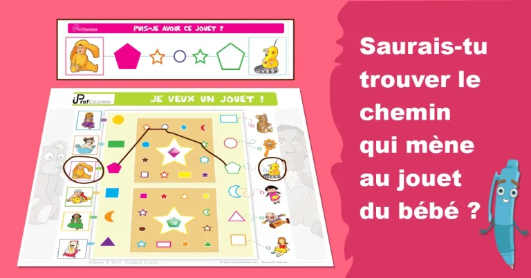 Jeu de parcours codés : 100 codes à suivre — PS · MS · GS · CP — aperçu 1