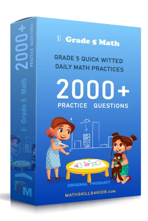 Grade 5 quick witted daily math practices