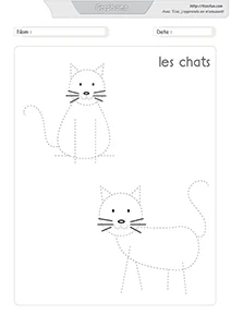 Graphisme et motricité fine : 64 dessins à reproduire — MS · GS · CP — aperçu 1