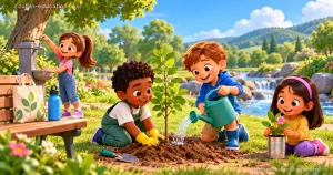 Caring for Our Earth: Use Less, Reuse, Recycle