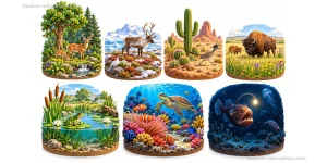 Habitats: Where Plants and Animals Live — Review game