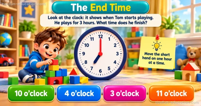 Grade 1 Math — The end time