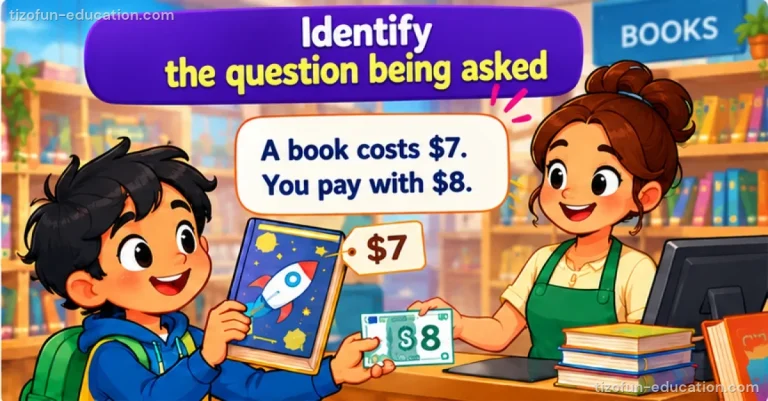 Grades 1–2 Math — Find the question being asked