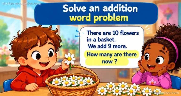 Grades 1–2 Math — Solve a problem about adding