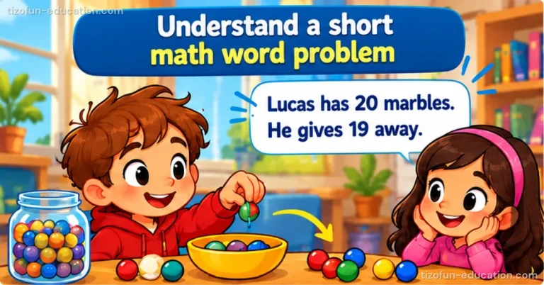 Grades 1–2 Math — Understand a short math problem