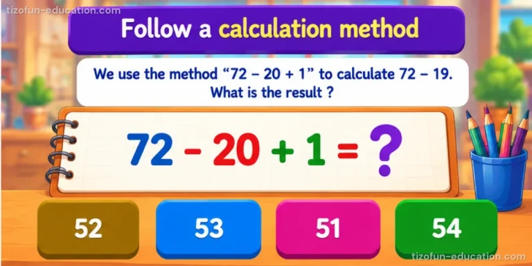 Grades 1–3 Math — Follow a calculation method