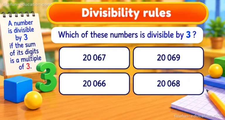 Math Grades 4–5 — Divisibility rules