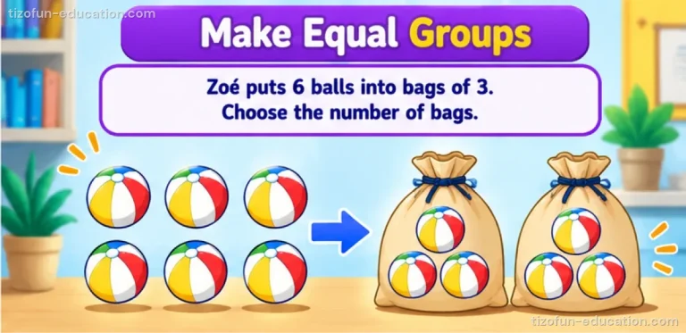 Kindergarten Math — Making groups