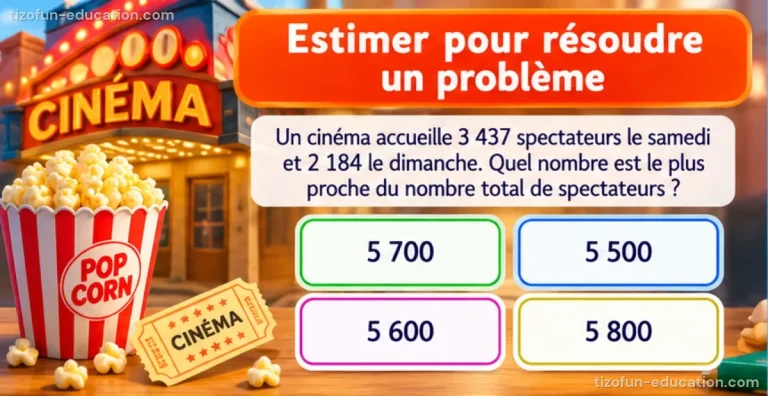 Maths CM1-CM2 — Estimer pour résoudre un problème