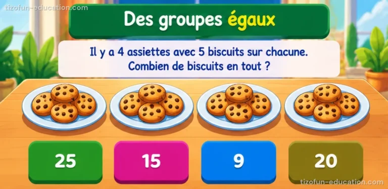 Mathématiques CP-CE2 — Des groupes égaux