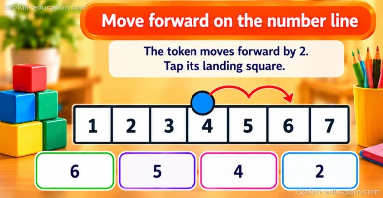 Pre-K & Kindergarten Math — Move along the strip