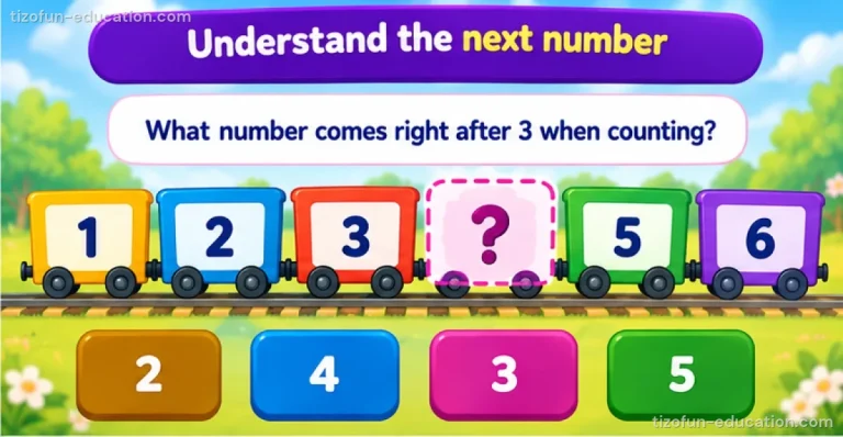 Pre-K & Kindergarten Math — Understand the next number