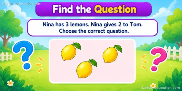 Pre-K Math — Find the question