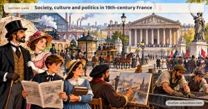History, French curriculum 4e — Society, culture and politics in 19th-century France