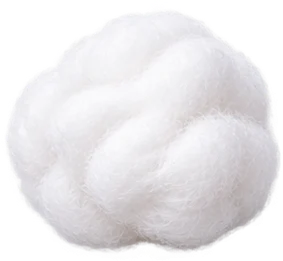 A cotton ball